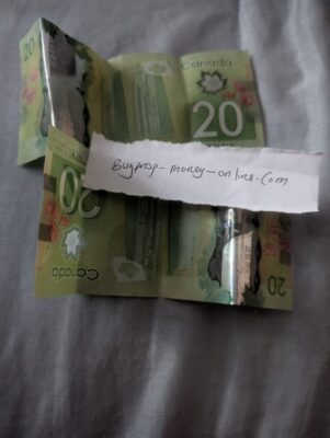 Buy Fake Canadian Dollar  20 bills online