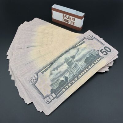 BUY FAKE 50$ USD BILLS THAT LOOKS REAL - REALISTIC & UNDETECTABLE COUNTERFEIT MONEY