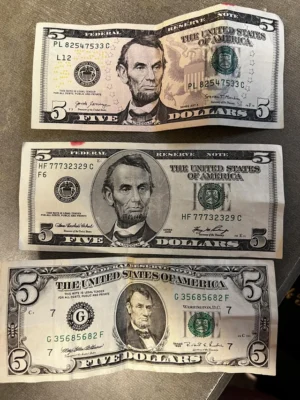 BUY FAKE USD 5$ BILLS THAT LOOKS REAL - REALISTIC & UNDETECTABLE COUNTERFEIT MONEY